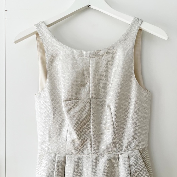 Club Monaco Lanna Dress with cream and silver - Picture 5 of 8